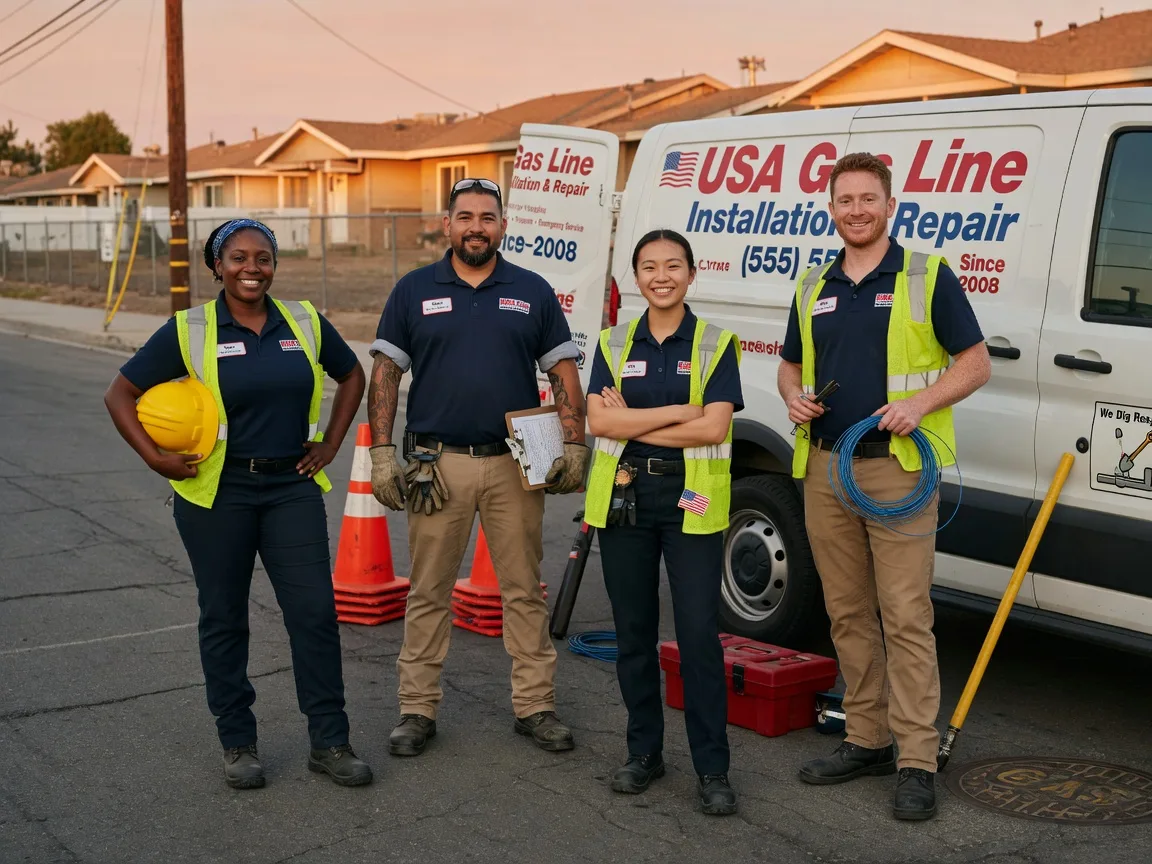 Gas Line Installation company in San Andreas, CA